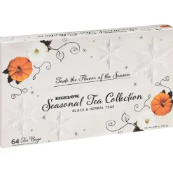 Tea<Bigelow Seasonal Tea Collection Bags, 64/Box (44658)