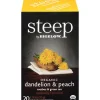 Tea<Bigelow Steep Dandelion & Peach Green & Rooibos Tea Bags, 20/Box (17715)