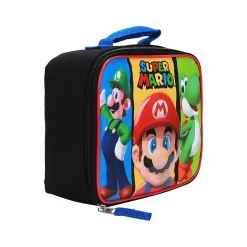 Lunch Boxes & Bags<Bioworld Kids' Mario, Luigi, and Yoshi Insulated Lunch Bag, Multicolor (LXB68ADSMBSB00)