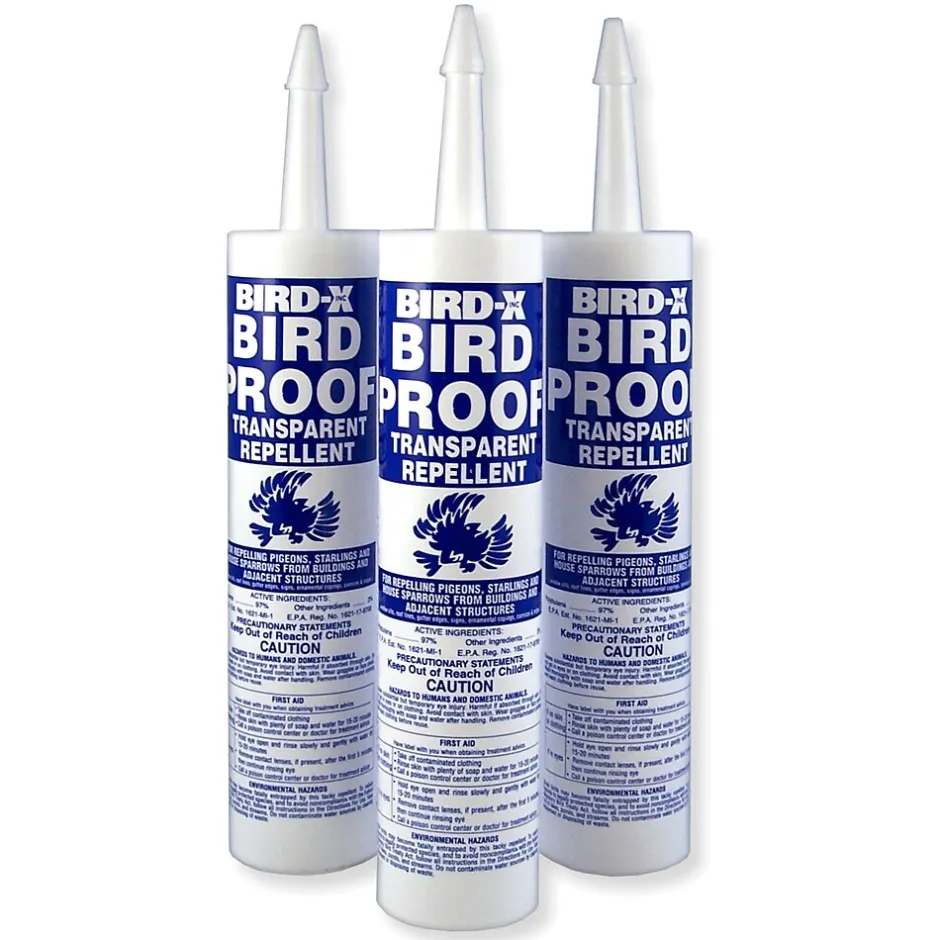 Pest Control<Bird-X Bird Proof Gel Repellent, 3-Pack (BP-TRIAL)