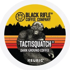 Keurig K-Cups<Black Rifle Coffee Company Tactisquatch Coffee Keurig® K-Cup® Pods, Dark Roast, 88/Carton (5000384046CT)