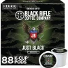 Keurig K-Cups<Black Rifle Coffee Company Just Black Coffee Keurig® K-Cup® Pods, Medium Roast, 88/Carton (5000384043CT)