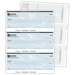 Sale Kan't Kopy 8.5" x 11" Security Check On Top, 60 lbs., Blue, 1500 Sheets/Pack (SC450BL) Security & Carbon