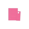 Online Blanks/USA® 3.67" x 8 1/2" 174 GSM Digital Cover Door Hangers, Pink, 1000/Pack Business Cards