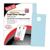 Outlet Blanks/USA® 3.67" x 8 1/2" 67 lbs. Digital Bristol Cover Door Hanger, Blue, 50/Pack Business Cards