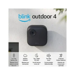 Security Cameras & Systems<Blink Outdoor 4 Wireless Smart Security Camera System, Black (B0B1N5HW22)