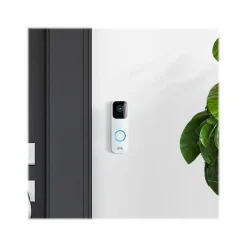 Smart Doorbells<Blink Wi-Fi Wired/Wireless Smart Video Doorbell, White (B08SGKLDRV)