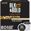 Keurig K-Cups<BLK & Bold Rise & GRND Coffee Keurig® K-Cup® Pods, Medium Roast, 80/Carton (OKB90055CT)