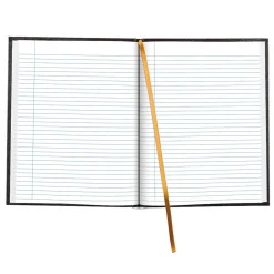 Blueline Executive Hardcover Journal, 8.5" x 10.75", College Ruled, Black, 150 Pages (A10.81) Online