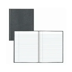Blueline Hardcover Executive Journal, 7.25" x 9.25", Wide-Ruled, Cool Gray, 144 Pages (A7.GRY) New
