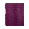 Blueline NotePro Hardcover Executive Journal, 8.5" x 10.75", Wide-Ruled, Grape, 200 Pages (A10200.RAS) Outlet