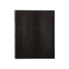 Blueline NotePro 1-Subject Professional Notebooks, 8.5" x 10.75", College Ruled, 100 Sheets, Black (A10200.BLK)