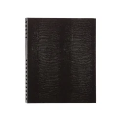 Blueline NotePro 1-Subject Professional Notebooks, 8.5" x 10.75", College Ruled, 100 Sheets, Black (A10200.BLK)
