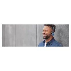 jabra BlueParrott B250-XTS SE Active Noise Canceling Bluetooth On Ear Mobile Headset Black/Blue (204426)* Headsets