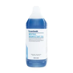 Boardwalk ® Neutral Disinfectant, Floral Scent, 1 gal Bottle, 4/Carton