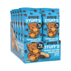 Snacks & Granola Bars<Bobo's Stuff'd Gluten-Free Peanut Butter & Chocolate Chip Oat Bar, 2.5 oz., Dozen (131-D)