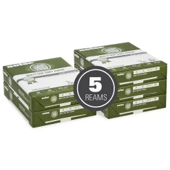 Online X-9 8.5" x 11" Multipurpose Paper, 20 lbs., 92 Brightness, 500 Sheets/Ream, 5 Reams/Carton (CASOX9001JR) Multipurpose Paper