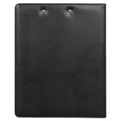 Bond Street Bondstreet Faux Leather Padfolio, Black (WRC5041BS-Black)