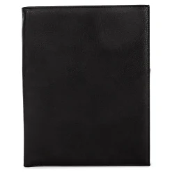Bond Street Faux Leather Padfolio, Black (WRC5042BS-Black)