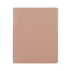 Bond Street Faux Leather Portfolio Case with Zipper Closure, Rose (WRC1511BS-ROSE)