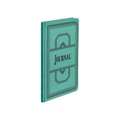 New Boorum & Pease 66 Series Record Book, 7.63"W x 12.13"H, Blue, 75 Sheets/Book (66-150-J) Accounting & Record Journals