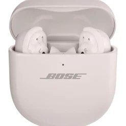 Bose QuietComfort Ultra True Wireless Noise Cancelling In-Ear Earbuds, White Smoke (882826-0020)