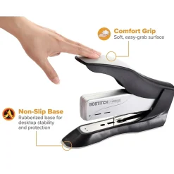 Bostitch Black Heavy Duty Desktop Stapler, 100-Sheet Capacity, Staples Included, Black (AMAX1300) Outlet