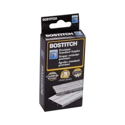 Bostitch Premium 1/4" Length Standard Staples, Full Strip, 5000/Box (SBS191/4CPR) Online