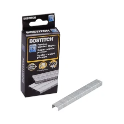 Bostitch Premium 1/4" Length Standard Staples, Full Strip, 5000/Box (SBS191/4CPR) Online