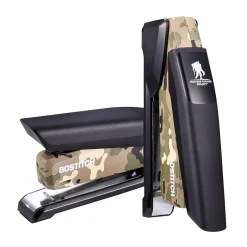 Bostitch Wounded Warrior EZ Squeeze Desktop Stapler, 28-Sheet Capacity, Staples Included, Black/Camouflage (INP28-WW) Online