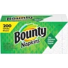 Napkins<Bounty Quilted Napkin, 1-ply, White, 200 Napkins/Pack (34885.)