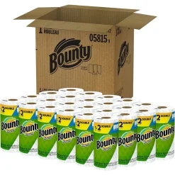 Paper Towels<Bounty Select-A-Size Double Roll Paper Towels, 2-ply, 90 Sheets/Roll, 24 Rolls/Pack (66539/5815)