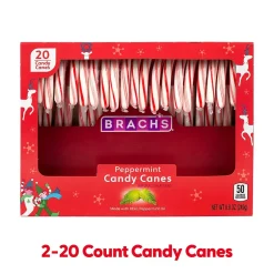 Hard Candy & Lollipops<Brach's Brach’s Candy Canes, 40/Pack (220-02232)
