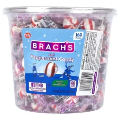 Gum & Mints<Bob's Brach's Peppermint Mints, 28 oz., 160 Pieces/Tub (209-02493)