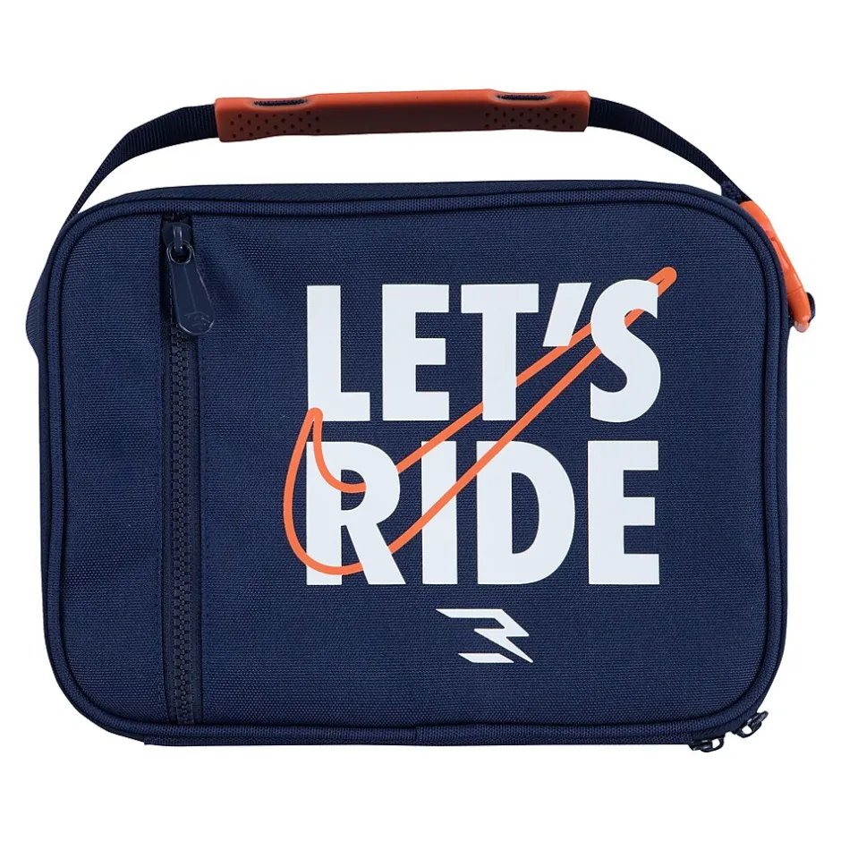 Lunch Boxes & Bags<3Brand Let's Ride Lunch Tote, Blue/White (9AT028-U90)