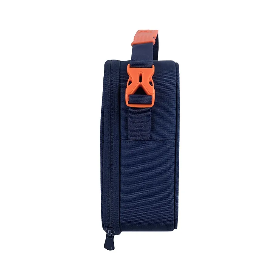 Lunch Boxes & Bags<3Brand Let's Ride Lunch Tote, Blue/White (9AT028-U90)