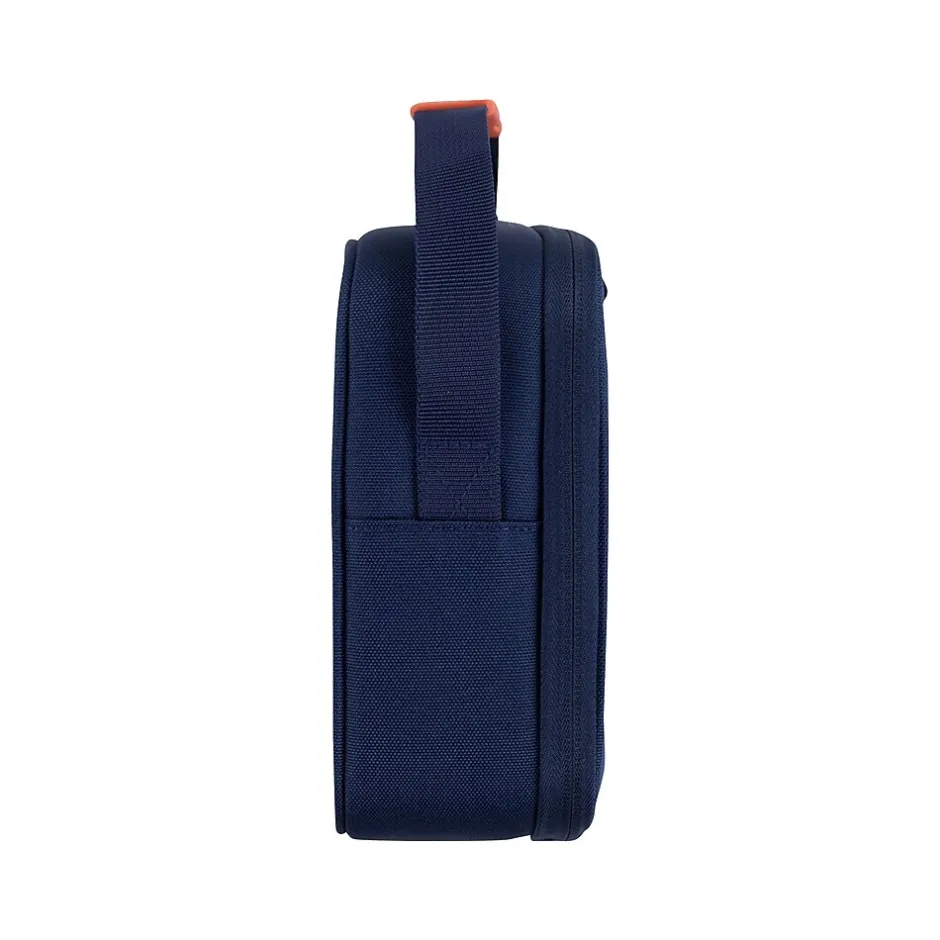 Lunch Boxes & Bags<3Brand Let's Ride Lunch Tote, Blue/White (9AT028-U90)