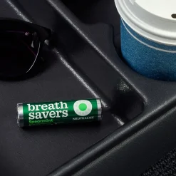 Gum & Mints<Breath Savers Spearmint Sugar Free Breath Mints Rolls, 0.75 oz., 24/Box (HEC71433)