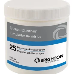 Brighton Professional ™ Dissolvable Portion Packets - Glass Cleaner, 25/Pk (BPR28371-B)
