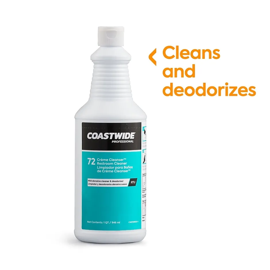 Coastwide Professional Brighton Professional™ Restroom Cleaner Creme Cleanser™, Ready To Use, Mint Scent, 32 Oz. (BPR430032-B)