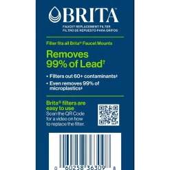 Water Filters & Dispensers<Brita On Tap Water Filtration System Faucets Replacement Filters, White (36309)