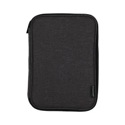 Brookstone 6.69" Fabric Travel Organizer, Black (BNSM0001)