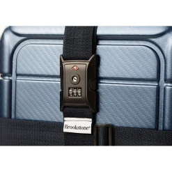 Brookstone 3-Digit Combination Lock, Blue (BSLS0001)