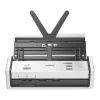 Portable Scanners<Brother ADS-1300 Compact Desktop Document Scanner, White/Black