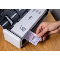 Portable Scanners<Brother ADS-1300 Compact Desktop Document Scanner, White/Black