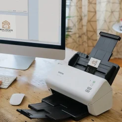 Portable Scanners<Brother ADS3100 Duplex Document Scanner, Black/White