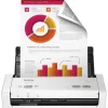 Desktop Scanners<Brother ADS-1200 Micro USB Duplex Document Scanner, White (ADS1200)