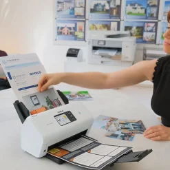 Portable Scanners<Brother ADS3300W Wireless Duplex Document Scanner, White/Black