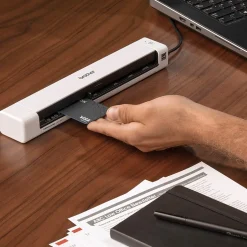 Portable Scanners<Brother DSmobile DS-640 Portable Scanner White