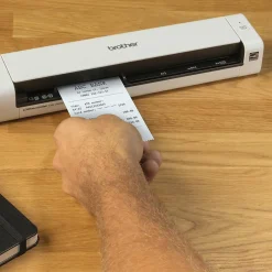 Portable Scanners<Brother DSmobile DS-740D Duplex Portable Scanner White